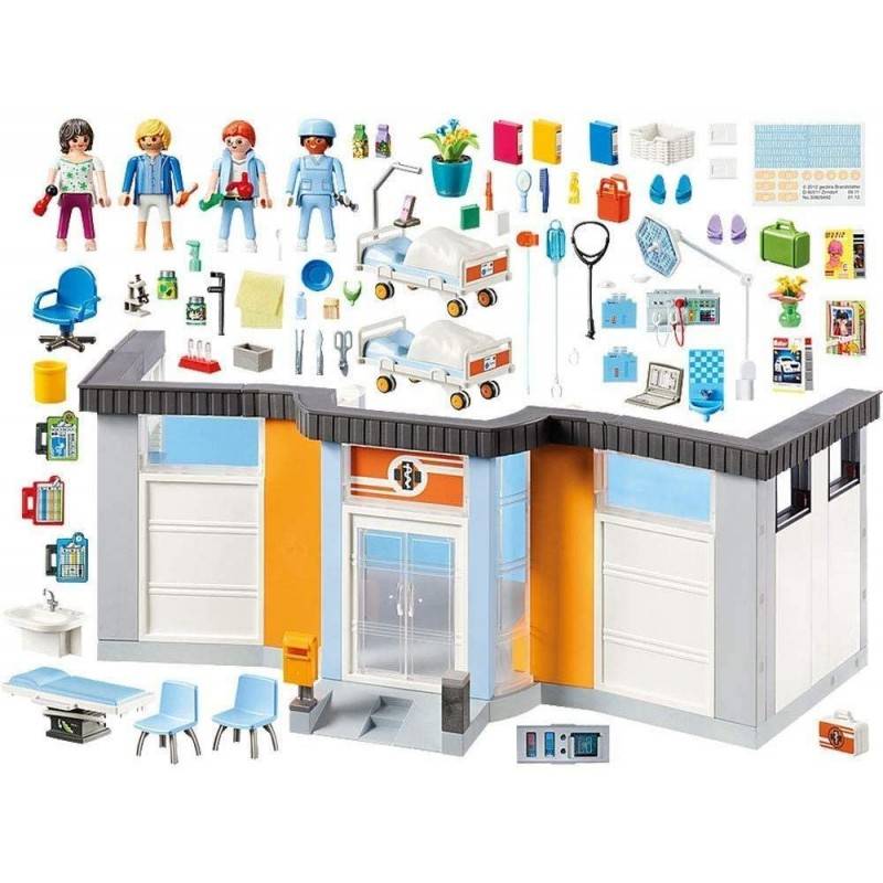PLAYMOBIL 70191 CITY LIFE FURNISHED HOSPITAL WING
